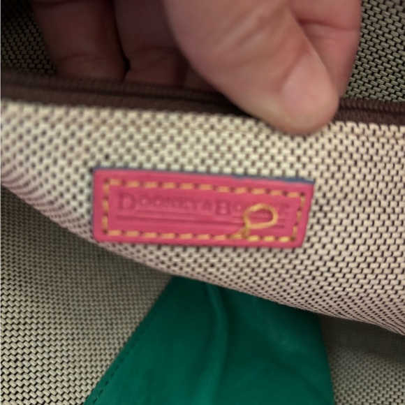 Dooney & Bourke Green and Pink Shoulder Bags - Picture 10 of 10